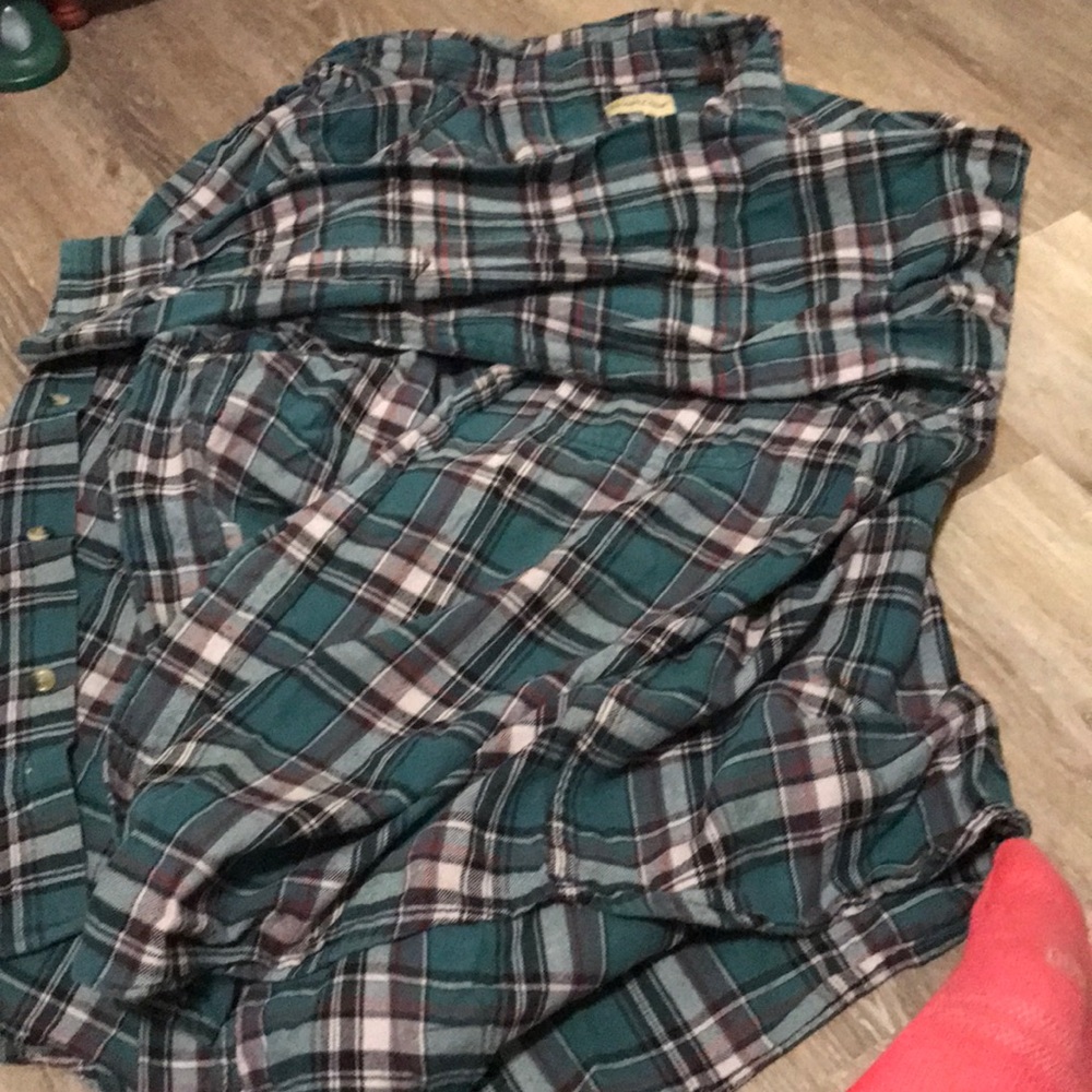 Multicolored flannel